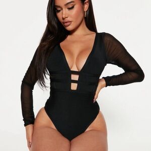 NWOT Fashion Nova "Enjoy Yourself" Bodysuit